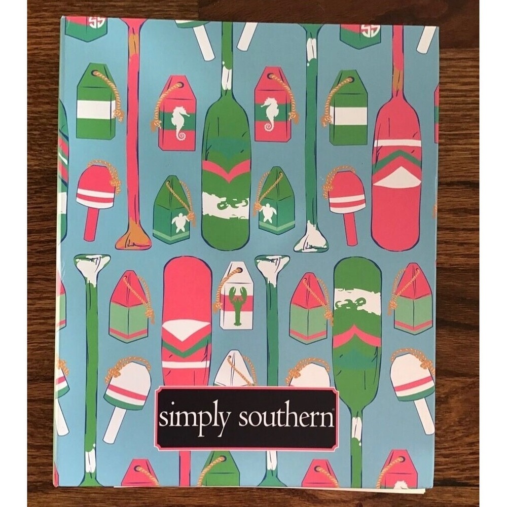 Simply Southern Paddle Print Spiral Bound Notebook